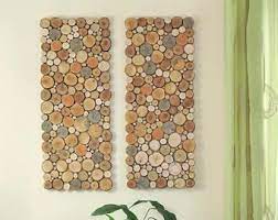 Wall Hanging Decor Reclaimed Wood Wall Art Tree Rounds Wall Etsy Hanging Wall Decor Reclaimed Wood Wall Reclaimed Wood Wall Art