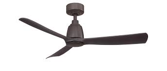 The latest ceiling fans feature brilliant solutions when comes to remote control operation. Fanimation Fpd8547dz Dark Bronze Kute 44 3 Blade Outdoor Ceiling Fan With Remote Control Lightingdirect Com