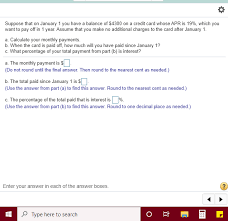Fake, free, active for testing. Suppose That On January 1 You Have A Balance Of 4300 Chegg Com