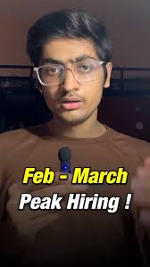 Peak Hiring in Feb- March . 15,000+ Jobs & Internships listed