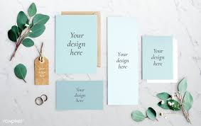 Download Premium Psd Of Flat Lay Floral Wedding Invitation Mockup 598446 Invitation Mockup Floral Wedding Invitations Wedding Invitations