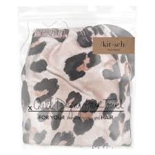 There are different towels for different type of hair. Microfiber Hair Towel Leopard Kitsch