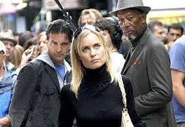 (1) if antonio banderas is an undercover miami cop working with the nypd, as he is later revealed to be radha mitchell and banderas do two love scenes. Facebook