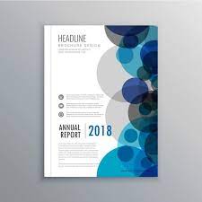 download brochure with blue circles for free brochure brochure design book design