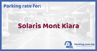 The construction of sunway lagoon marks the first entertainment theme park in town. Parking Rate Sohokl Solaris Mont Kiara