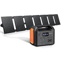 Amazon.com : PGYOB Portable Power Station with 55W Solar ...