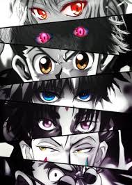 Yoshihiro togashi, the creator of hunter x hunter is married to the creator of sailor moon, naoko takeuchi, so in sailor moon crystal when usagi is in the arcade. Hunter X Hunter Eyes Poster By Undermountain Displate