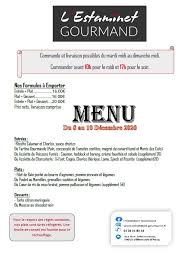 L Estaminet Gourmand Villeneuve D Ascq Menu Prices Restaurant Reviews Facebook