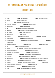 Resultado De Imagen Para Actividades Para Trabajar Verbos En Preterito Perfecto Sim Preterito Imperfecto Ejercicios De Espanol Ejercicios Para Aprender Espanol
