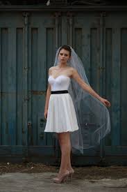 Short Dress Long Veil Short Wedding Dress With A Longer Veil Vegas Wedding Dress Short Wedding Dress Short Dresses