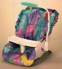 Graco Swing Seat Carrier From A Graco Swing O Matic Swing Cradle Early 90 S Vintage Baby Gear Baby Car Seats Baby Doll Accessories