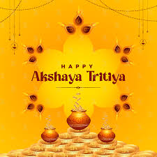 It is observed as an auspicious time regionally by hindus and jains in india and nepal. Happy Akshaya Tritiya Festival Of India Banner Design