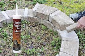 Rather than adapting another tutorial that would work for all kinds of materials, would you rather follow one that is meant specifically to be made with cinder blocks, since you're new to the diy game and looking for something very clear indeed? Meeco S Red Devil Outdoor Fireplace Block Adhesive 10 3 Oz At Menards