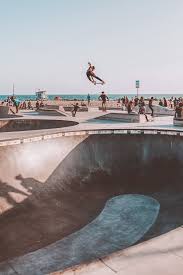 The venice skate park is next to the beach in the heart of the venice boardwalk. Venice Beach Skate Park Venice Beach California Venice California Venice Beach
