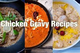 Step By Step Chicken Gravy Recipes Easy With Photos Of Each Step In English These Can Be Eaten With Rice Chicken Gravy Recipe Curry Recipes Easy Gravy Recipe
