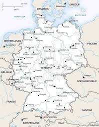 Political map of the world, april 2007. Vector Map Of Germany Political One Stop Map