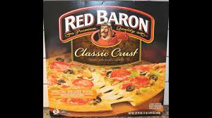 Maybe you would like to learn more about one of these? Red Baron Special Deluxe Pizza Review Youtube
