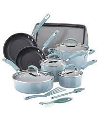 Rachael Ray 14 Pc Nonstick Cookware Set Created For Macy S Reviews Cookware Sets Macy S In 2021 Cookware Set Nonstick Cookware Cookware Sets