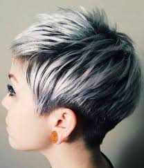 In this article, we'll talk about everything about the silver/ gray hair trend, including tips on dyeing your hair silver, ways of maintaining the ideal color if you are going from dark brown or black hair to silver grey hair, you. 10 Striking Short Silver Hair To Make You Look Young