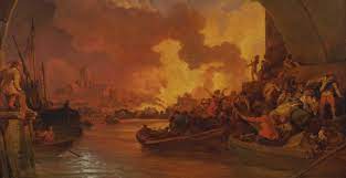 Hollar was appointed the king's scenographer or 'designer in prospects' in november 1666. Great Fire Of London 1666