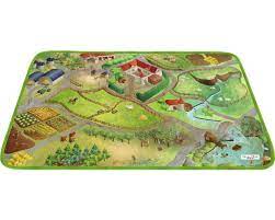 Kinder lernen damit spielerisch die welt der bauernhof tiere kennen. Spielteppich Soft Bauernhof 130x180 Cm Bei Hornbach Kaufen