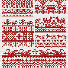 Fair Isle Inspired Cross Stitch Pattern For Everyones Style