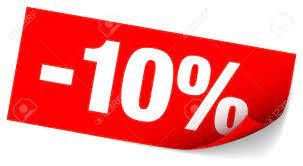 Red Sticky Note Sale Minus Ten Percent Royalty Free Cliparts Vectors And Stock Illustration Image 125128188