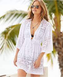 Dotti Lasercut V Neck Kimono Cover Up Swimwear Women Macy S Fashion Women Women Swimsuits