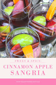Cinnamon Apple Autumn Sangria Recipe Fall Sangria Recipes Fall Sangria Sangria Recipes