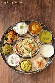 Simple Telugu Bhojanam Telugu Thali From Telangana Myspicykitchen Indian Food Recipes Vegetarian Indian Food Recipes South Indian Food