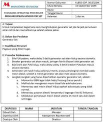 Standar Operasional Prosedur Sop Adalah 4 Contoh Keuangan Organisasi Sosial Tanggal