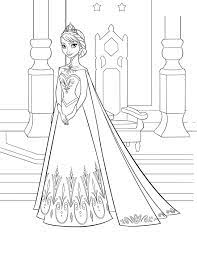 We have 15 adorable frozen coloring pages that you can easily download and get your kids coloring. Disney S Frozen Printables Coloring Pages And Storybook App Elsa Coloring Pages Elsa Coloring Frozen Coloring Pages