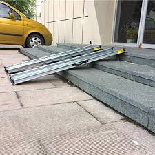 At orange badge we know that helping you find the right. Barrier Free Slip Wheelchair Ramp High Quality Ferroalloy Aid Disabled Rubber Kerb Ramps Scooter Portable Mobility Door Ramp 25 Cm High Xs Amazon Ae Automotive