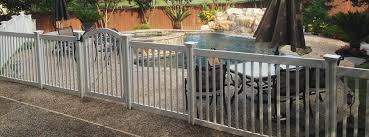In an aluminum fence installation demonstration on youtube, jason caicco aluminum fence panels are easy to cut with a hacksaw, and they are designed for the rails to fit into the slots on the posts. Mounting Posts On A Deck Or Patio