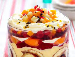 Traditional South African Fruit Trifle Recipe Trifle Recipe Fruit Trifle Fruit Trifle Recipes