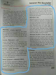 The tusker, having escaped from the timber yard, stamped on bushes, tore up wild question 1. Hey Friends Here S My Question Give Me The Summary Of Iswaran The Storyteller Class 9 Momentswrite Brainly In