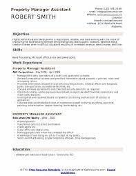 Get new jobs by email. Property Manager Assistant Resume Samples Qwikresume
