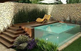 Swimming pools with organic shapes like this one are great if you try to create a simple yet interesting design for your backyard. Small Backyard Swimming Pool Ideas Architecture Design Facebook