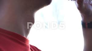 From west to east, it begins at calais avenue and ends at little bighorn avenue. Man With Large Adam S Apple Drinks Wate Stock Video Pond5