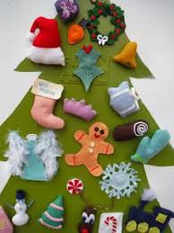 Felt Advent Calendar On Metal Oil Drip Pan Tray Felt Advent Calendar Advent Calendar Crafts