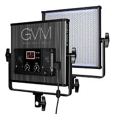 Gvm Led Video Light 520 Cri97 Plus And Tlci 97 Plus 18500 Lux Bi Color 3200 5600k For Photography Video Li Video Lighting Video Photography Light Photography