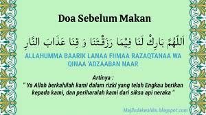 Maybe you would like to learn more about one of these? Baru Bacaan Doa Sebelum Makan Dan Artinya Lengkap Teks Arab Tabir Dakwah