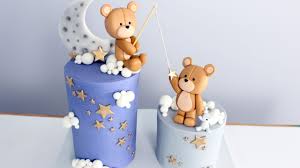 Maybe you would like to learn more about one of these? Moon And Stars Teddy Bear Baby Shower Cake Twinkle Twinkle Little Star Cake Youtube