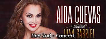 Aida Cuevas in Concert November 2nd 2018