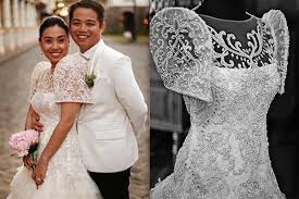 Beautiful Traditional Filipino Wedding Dress Gallery In 2020 Filipiniana Wedding Dress Modern Filipiniana Dress Filipiniana Wedding