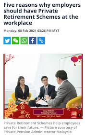 Private retirement schemes gaining momentum, says private pension administrator. Personal Money 101 Home Facebook