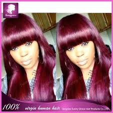 Quick weave hair style will make you more fashionable. Unprocessed Color 530 Brazilian Hair Full Lace Wig With Bangs Cheap Virgin Human Hair Lace Front Wig With Heavy Baby Hair Wig Miku Wig Typeswigs For Large Heads Aliexpress