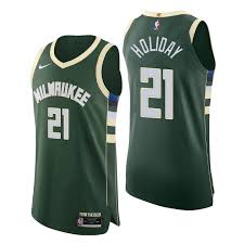 The new milwaukee bucks guard and former u.s. Bucks Authentic Jrue Holiday 21 Jersey Hunter Green