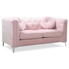 Caire Loveseat In 2020 Pink Couch Living Room Small Couch In Bedroom Love Seat