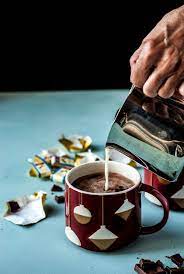 This Calming Hormone Balancing Maca Hot Chocolate Is The Perfect Healthy Cold Weather Hot Drink To Coffee Recipe Healthy Maca Smoothie Recipes Maca Smoothie